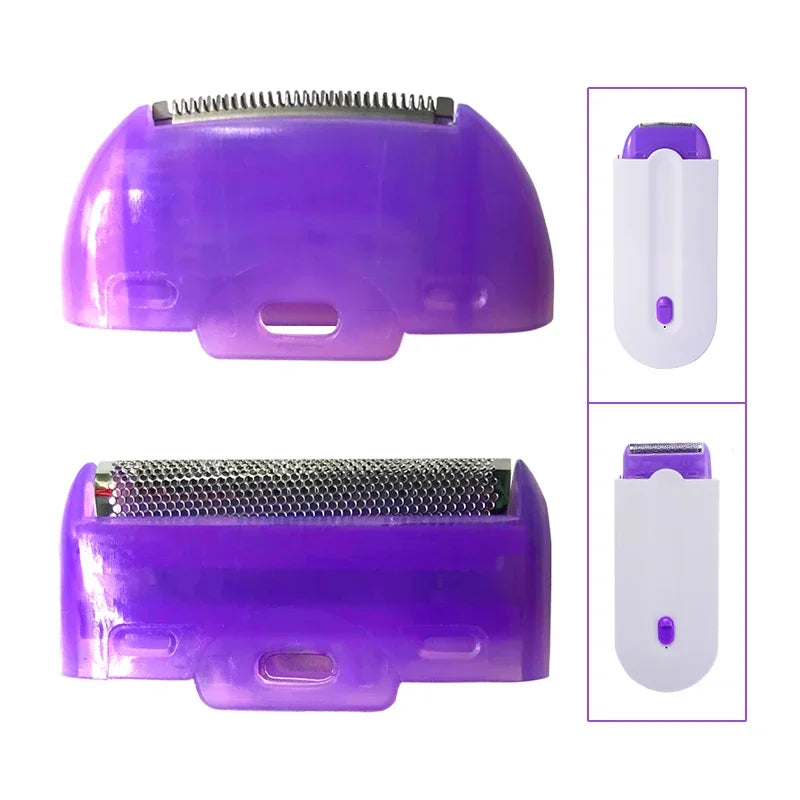 Replaceable Stainless Steel Painless Shaver Trimmer and Microfoil Cutter Head for Touch-Start Lady Electric Hair Trimmer Shaver