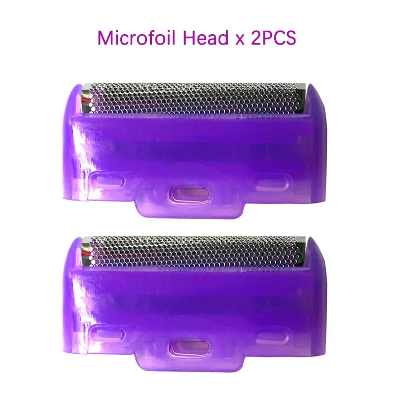 Replaceable Stainless Steel Painless Shaver Trimmer and Microfoil Cutter Head for Touch-Start Lady Electric Hair Trimmer Shaver