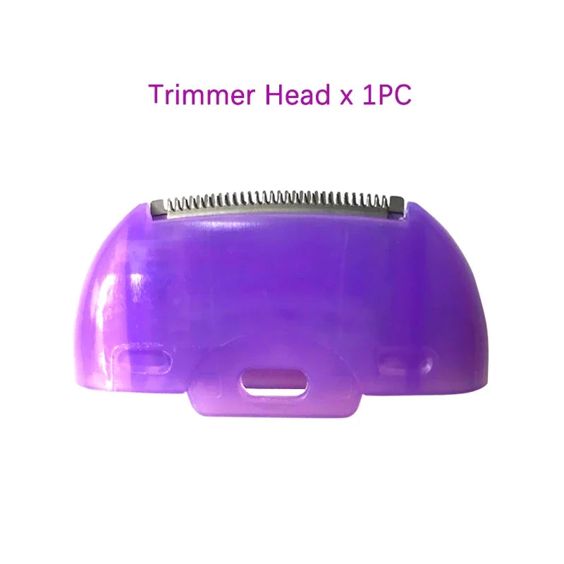 Replaceable Stainless Steel Painless Shaver Trimmer and Microfoil Cutter Head for Touch-Start Lady Electric Hair Trimmer Shaver